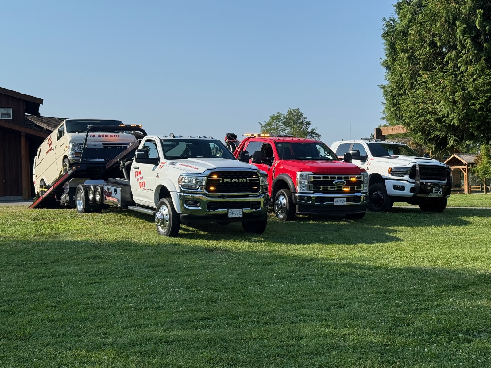 Tow Of The Day fleet of tow trucks